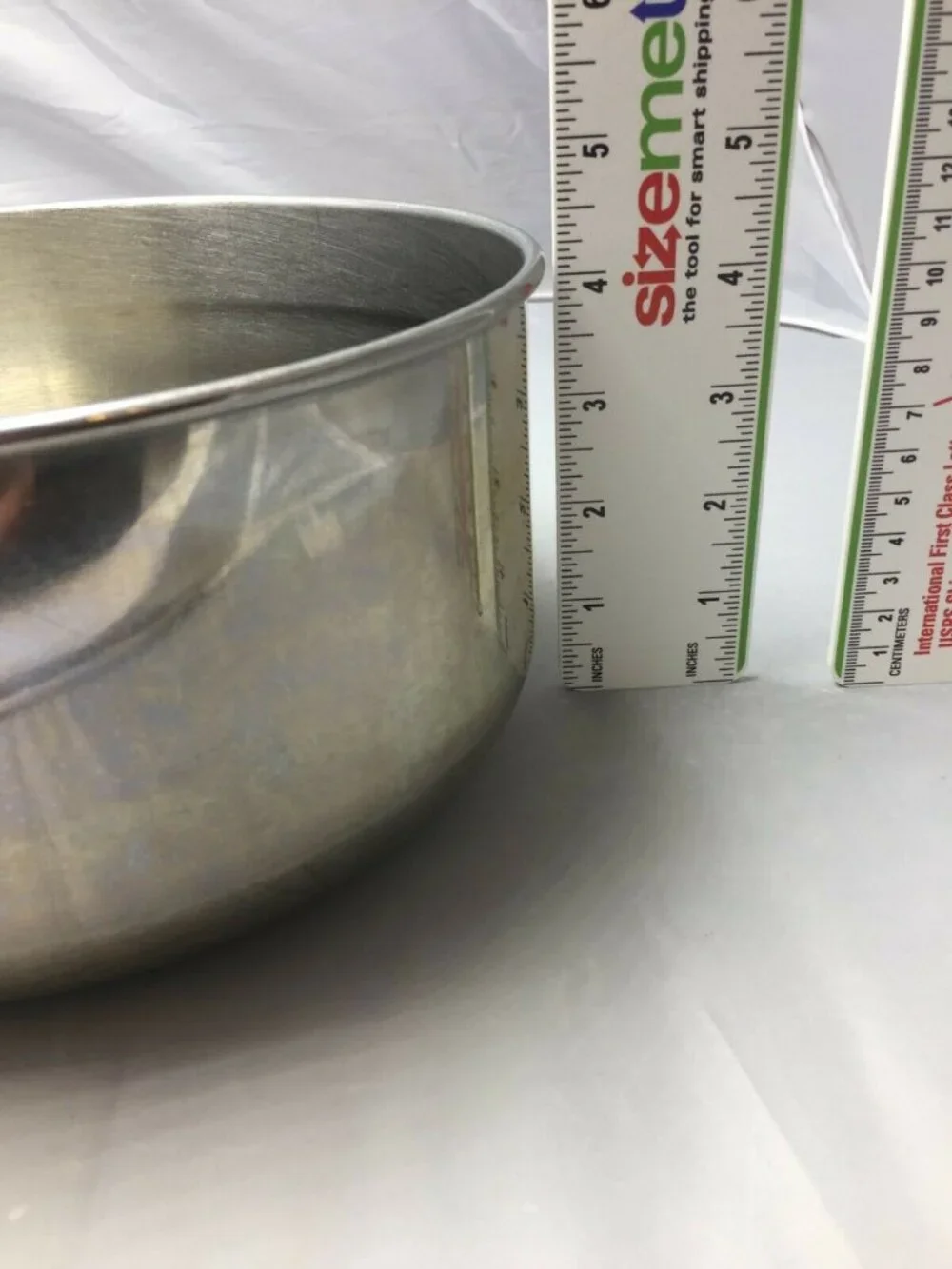 Vintage Mixing Bowl Stainless Steel 8.5